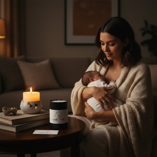 Adesivo Retangular Abraço de Urso Gentil Personalizado