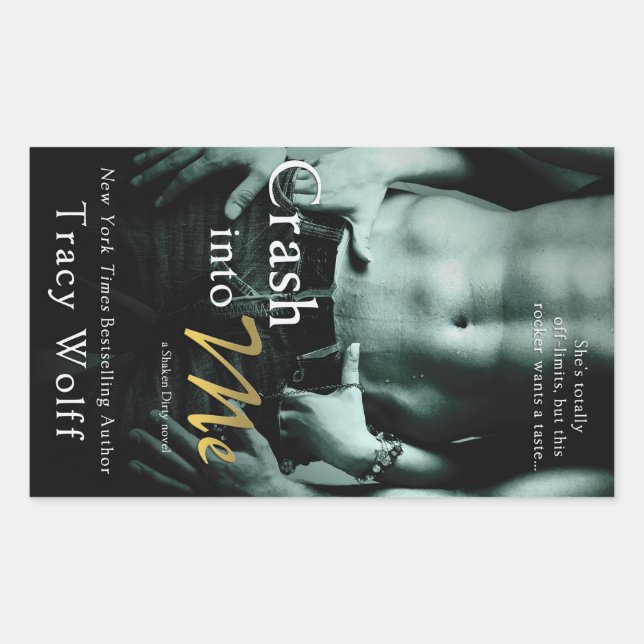 Adesivo Retangular Acidente em mim por Tracy Wolff (Frente)