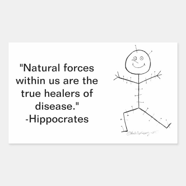 Adesivo Retangular Acupuntura adesiva (Frente)