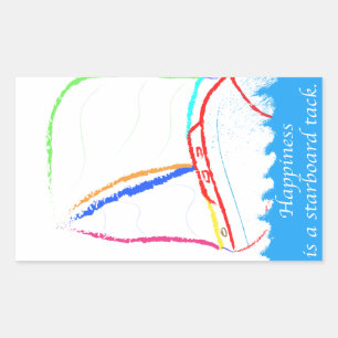 Adesivo Retangular Aderência estibordo