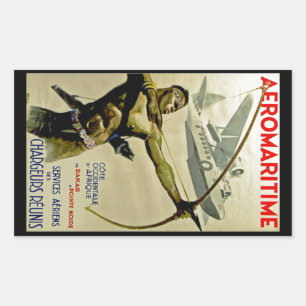 Adesivo Retangular Afromaritime