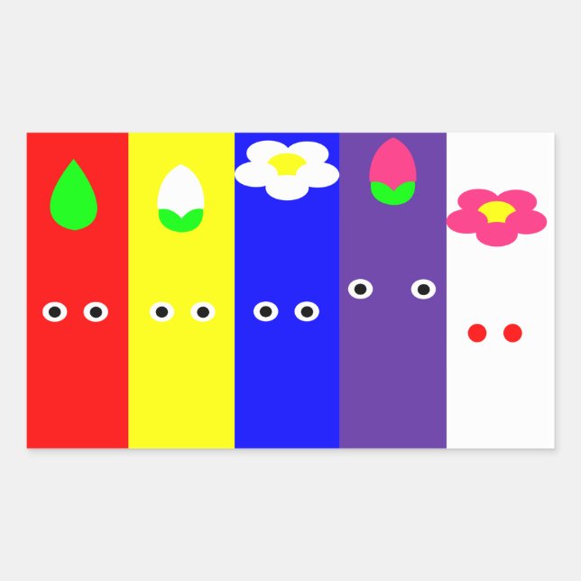 Adesivo Retangular Ai No Uta Sticker (Frente)