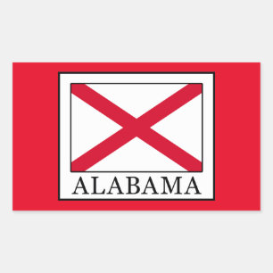 Adesivo Retangular Alabama