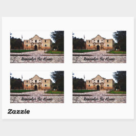 Adesivo Retangular Alamo Retângulo Stickers