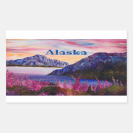 Adesivo Retangular Alaskan Cotton Candy _ALASKA - Pau quadrado