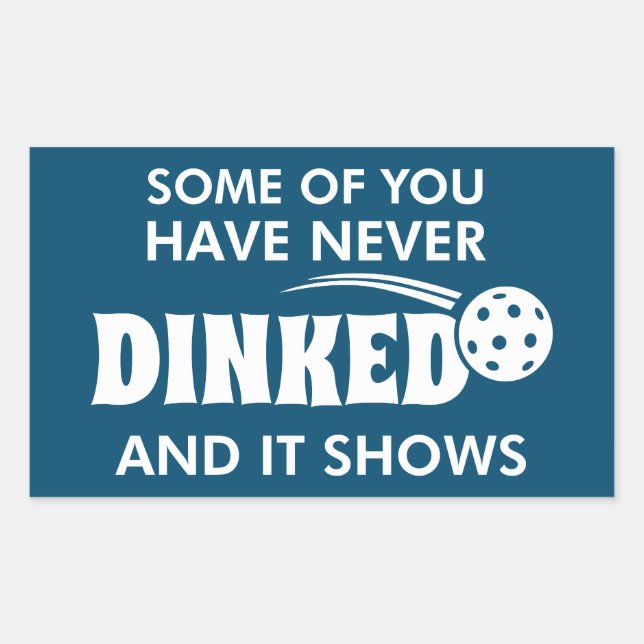 Adesivo Retangular Alguns De Vocês Nunca Jantaram E Isso Mostra (Frente)