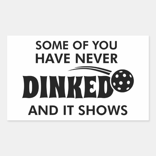 Adesivo Retangular Alguns De Vocês Nunca Jantaram E Isso Mostra (Frente)