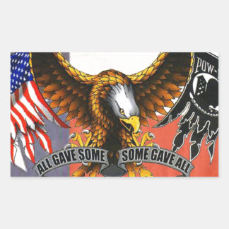 Adesivo Retangular Alguns Deram Tudo