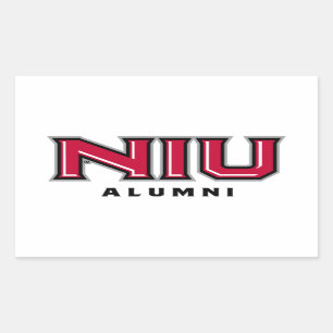 Adesivo Retangular Alumni NIU
