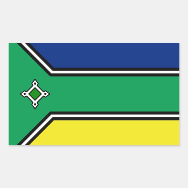 Adesivo Retangular Amapa state (Frente)