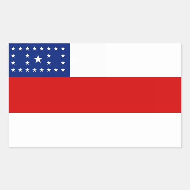 Adesivo Retangular Amazonas, Vinhetas do Estado Brasileiro (Frente)