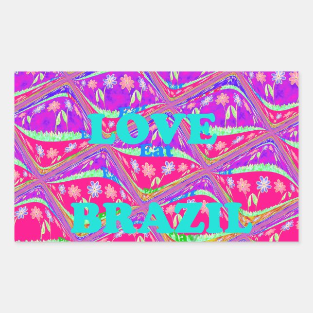 Adesivo Retangular Ame o Brasil.png (Frente)