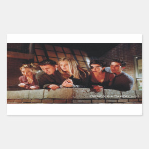 Adesivo Retangular AMIGOS™   Gangue na Balconha