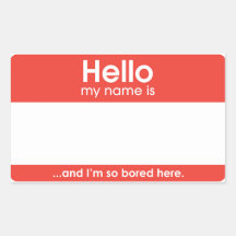...and I'm so bored here. | sticker