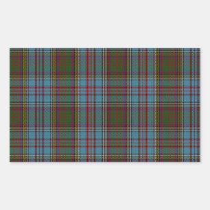 Adesivo Retangular Anderson Clan Family Tartan