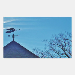 Adesivo Retangular Angel BLOW HORN WEATHER VANE