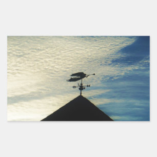 Adesivo Retangular Angel BLOW HORN WEATHER VANE