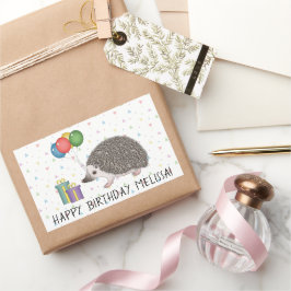 Adesivo Retangular Animal Pigmeus Africano - Parabéns