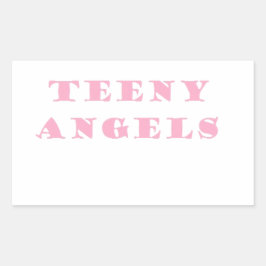 Adesivo Retangular anjos pequenos