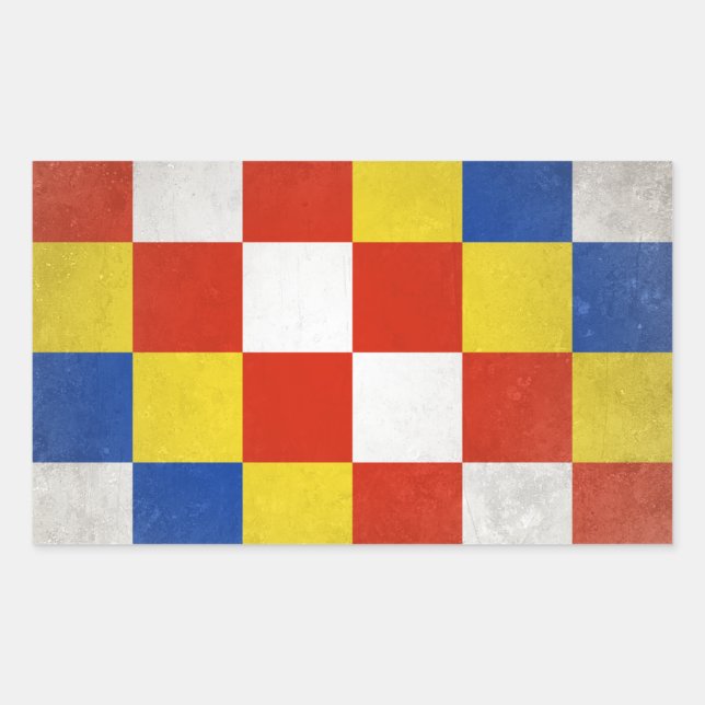 Adesivo Retangular Antuérpia (Frente)