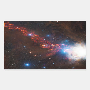 Adesivo Retangular APEX Vista de uma Formação Estrela na Nebulosa de