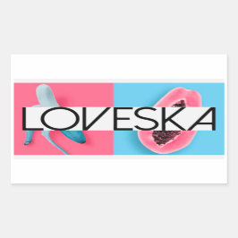 Adesivo Retangular Aphrodisiac Sticker