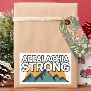 Adesivo Retangular Appalachia Strong