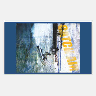 Adesivo Retangular Ar de captura