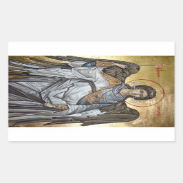 Adesivo Retangular Archangel Michael