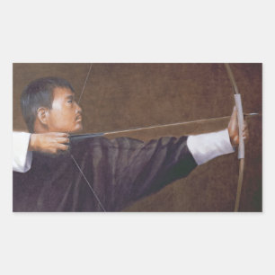 Adesivo Retangular Archer Bhutan