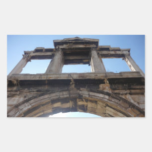 Adesivo Retangular arco de hadrian