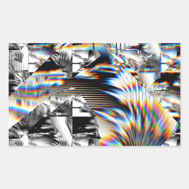 Adesivo Retangular Arco-Íris Assalto (Frente)