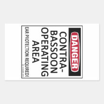 Área Operacional de Contrabassão