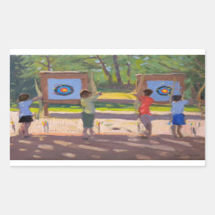 Adesivo Retangular Arqueiros novos 2012