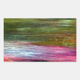 Adesivo Retangular Arte Acidental