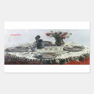Adesivo Retangular Artesanía/artesanato