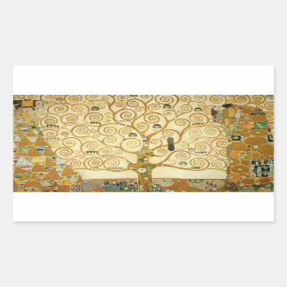 Adesivo Retangular Árvore da Vida de Gustav Klimt