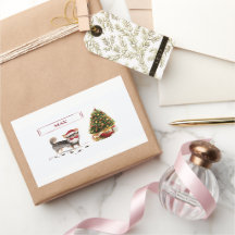 Árvore de Cachorro de Natal Engraçado de Chihuahua