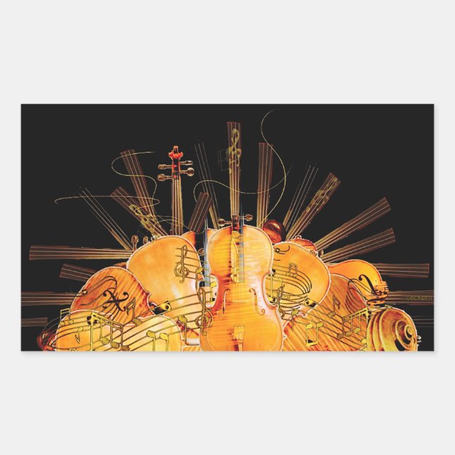 ADESIVO RETANGULAR AS CORDAS DE SOL (Frente)