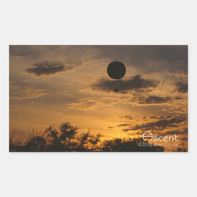 Adesivo Retangular Ascensão (Frente)