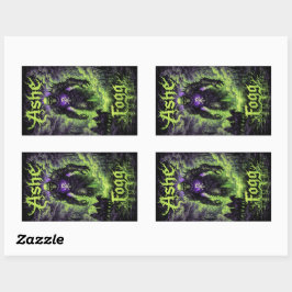 Adesivo Retangular Ashe and Fogg Stickers