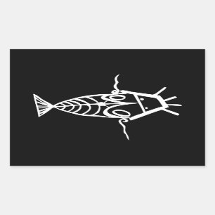 Adesivo Retangular Astronautas Antigos