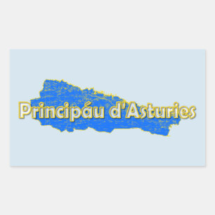 Adesivo Retangular Astúrias