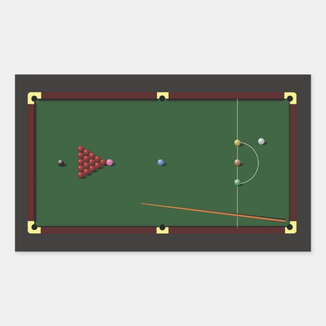 Adesivo Retangular Autocolante de Mesa (Frente)