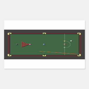 Adesivo Retangular Autocolante de Mesa