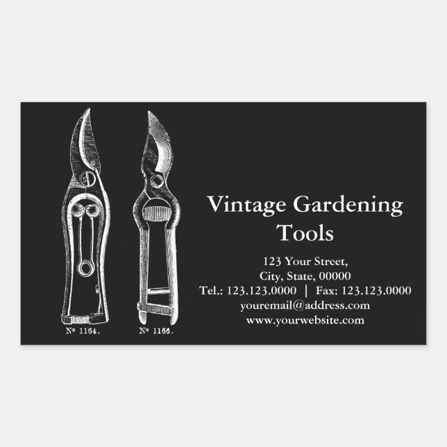 Adesivo Retangular Autocolante profissional personalizável R B (Frente)