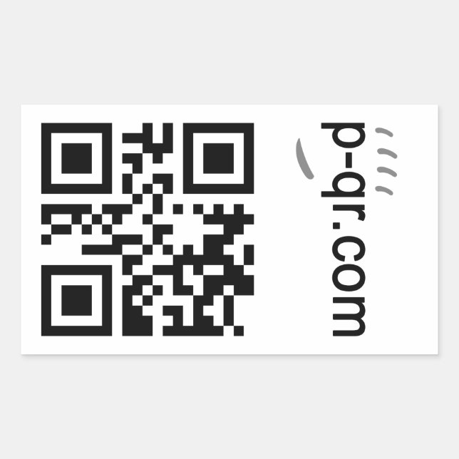 Adesivo Retangular Autocolante programável dinamicamente (Frente)