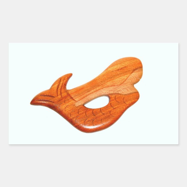 Adesivo Retangular autocolantes (Frente)