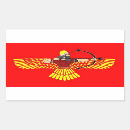 Adesivo Retangular Autocolantes de disco