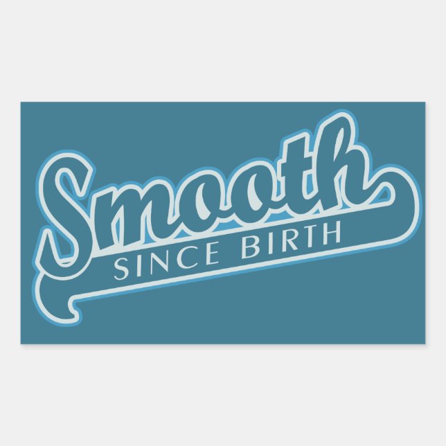 Adesivo Retangular Autocolantes personalizados SMOOTH (Frente)